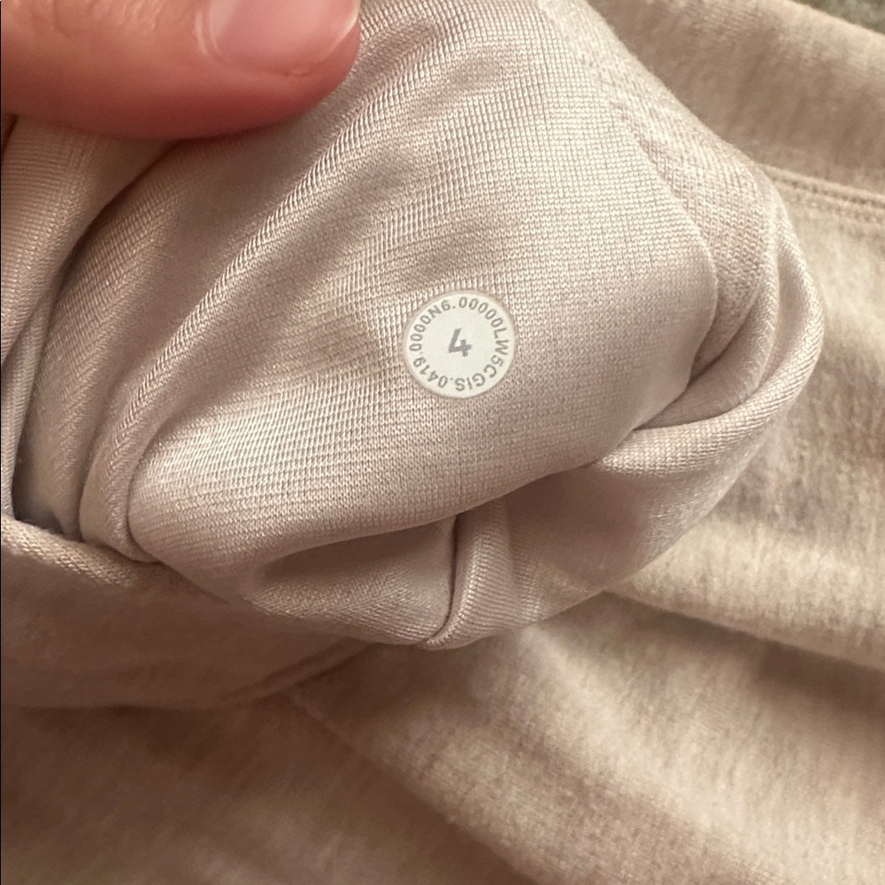 Lululemon Light Beige Joggers - Picture 2 of 4